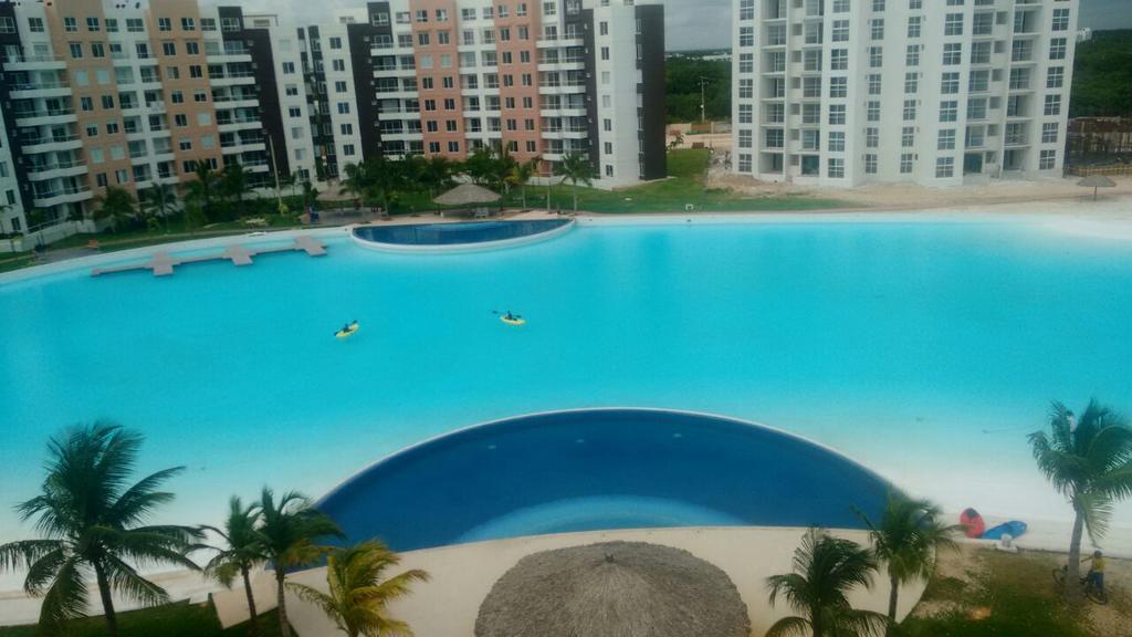 Departamento En Dream Lagoons Cancún Esterno foto