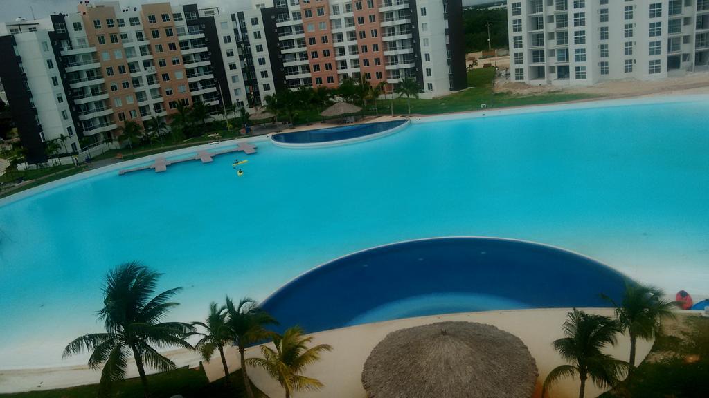 Departamento En Dream Lagoons Cancún Esterno foto