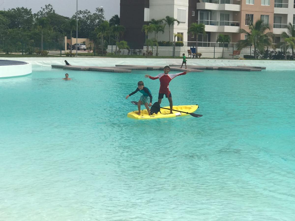 Departamento En Dream Lagoons Cancún Esterno foto